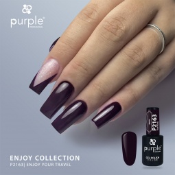 enjoy collection P2163 purple fraise nail shop