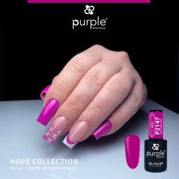 hope collection P2147 purple fraise nail shop