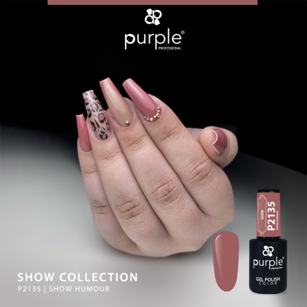 show collection P2135 purple fraise nail shop