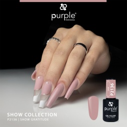 show collection P2136 purple fraise nail shop
