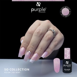 so collection P2154 purple fraise nail shop