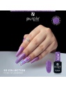 so collection P2158 purple fraise nail shop