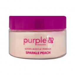 acrylique P1588 sparkle peach purple fraise nail shop