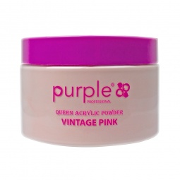 acrylique P1569 vintage pink purple fraise nail shop