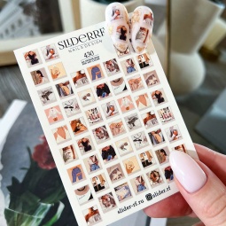 sticker sliderRF fraise nail shop 430