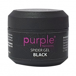 spider gel noir purple fraise nail shop
