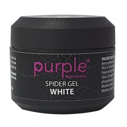 spider gel blanc purple fraise nail shop