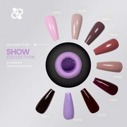 show collection purple fraise nail shop nuancier