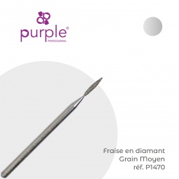 fraise diamant P1470 purple fraise nail shop 2