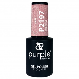 vernis semi permanent P2197 purple fraise nail shop