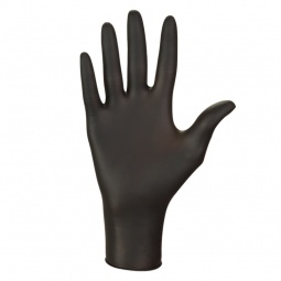 gants nitrile noirs fraise nail shop